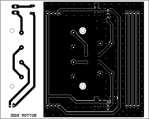 PCB from a bottom