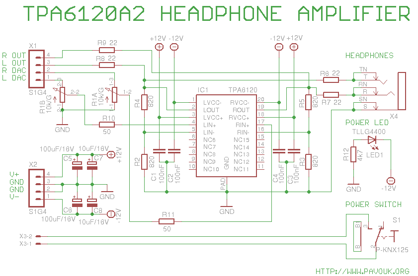 Tpa6120a2 headphone amplifier new arrivals