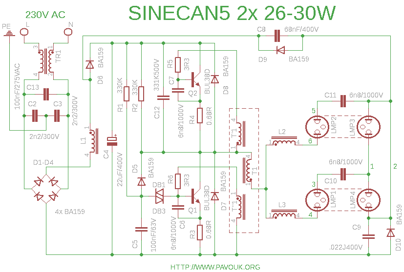 Schematics SINECAN 5
