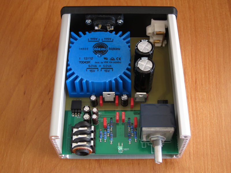 opened amplifier